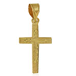 14k Gold Cross